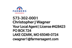 Chris Wagner, Farmers Insurance Agent